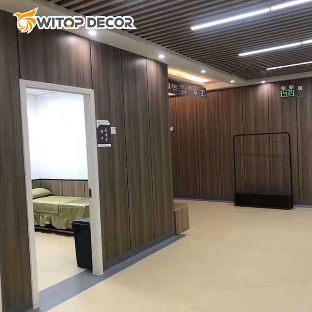 Factory Price WPC Waterproof Fireproof Wallboard Bamboo Charcoal Wood Veneer Wall Panel Sheet 1.22X2.44m