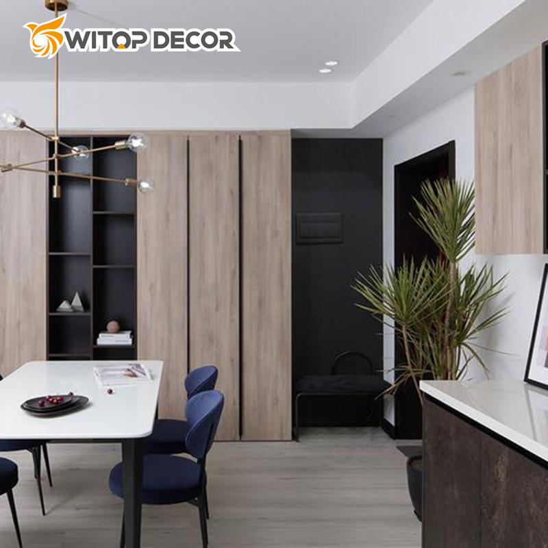 Witop WPC Building Material Bamboo Charcoal Wood Veneer