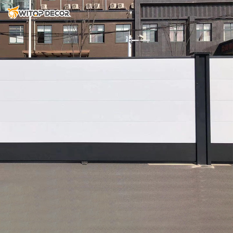 Colourful Wood Plastic Composite Outdoor Fencing