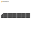 WPC Pattern Fence Extrusion Building Material UV Protection