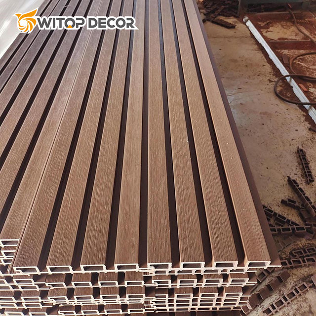 Factory Direct Outdoor WPC Wall Panel Exterior Decorative WPC Wall Cladding