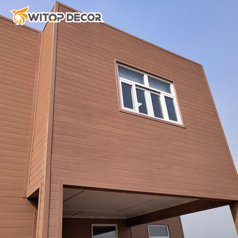 Exterior Anti-Rot Outdoor Wood Plastic Composite WPC Wall Cladding