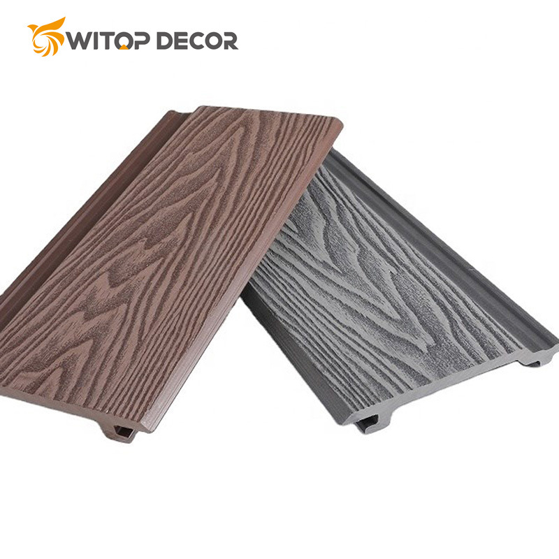 Factory Direct Anti-Slip External Wall Panel Wood Composite Plastic Wall Cladding