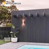 Decorative WPC Outdoor Aritificial Fire-Resistance Wood Wall Cladding