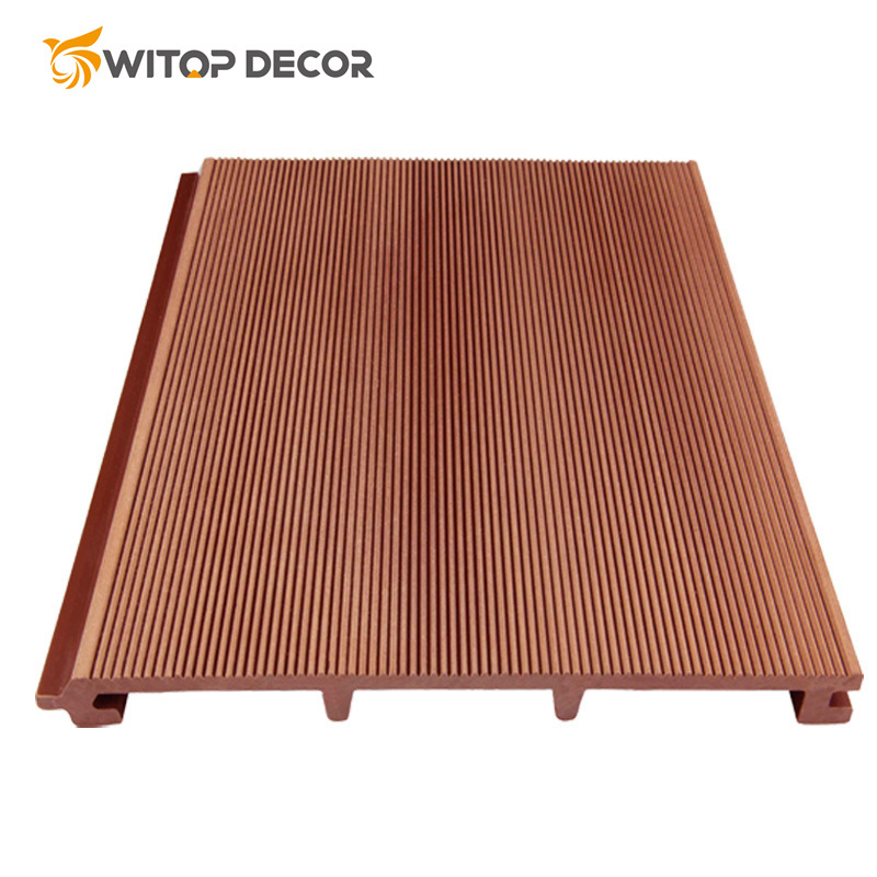 Outdoor Composite Wall Panel PVC Cladding Panel Outer Slot Wall Panel