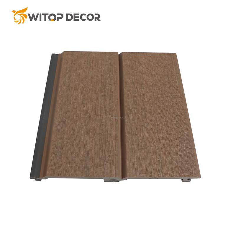 WPC Wall Cladding and Co-Extrusion Wall Cladding Brushed Flute Wall Cladding