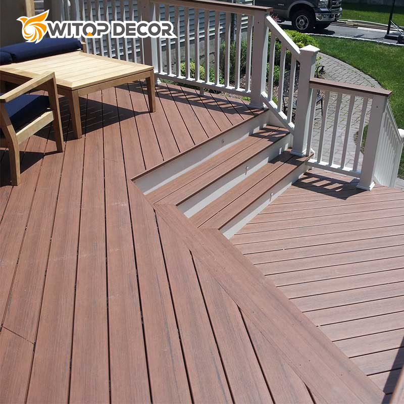 High Performance Outdoor Decking Co-Extrusion WPC Composite Decking