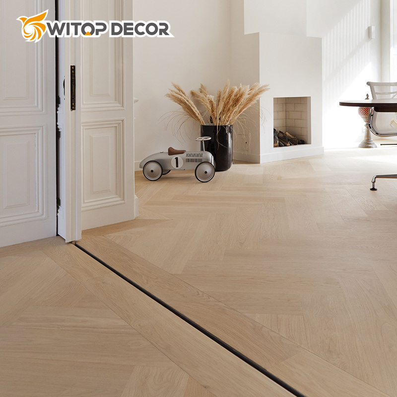 Engineered Waterproof Wood Vinyl Plank 8mm Spc Flooring for Home Decor