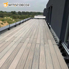 Factory Outdoor Interlocking Deck Wood Composite Grain Engineered Plastic Floor WPC Decking