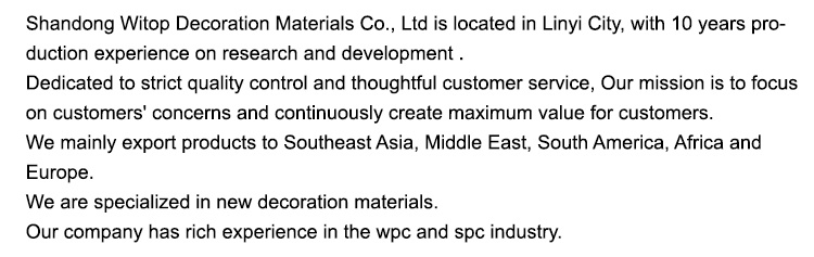 Factory Direct WPC Interior Wall Panel
