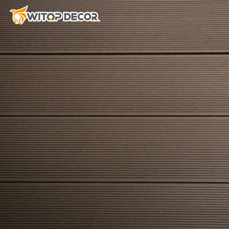 Waterproof and Sun-Resistant Wood-Plastic Flooring for Outdoor Courtyards WPC Decking
