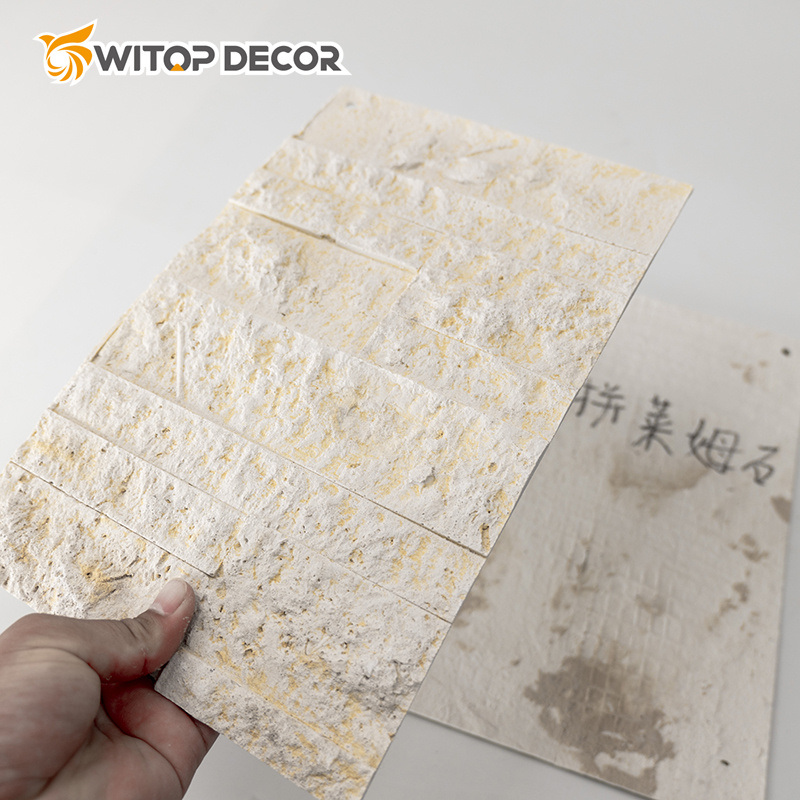 Kkr Flexible Stone Veneer Sheet Outdoor Industrial Solid Stone Surface Stone Sheets Flexible
