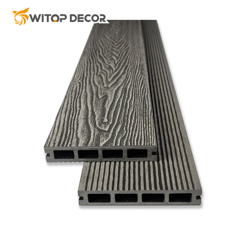 Eco-Friendly High Quality Wood Plastic Composite Deck Co-Extrusion WPC Decking