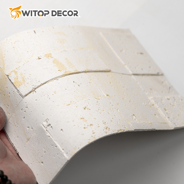 Rustic Coating India Thin Flexible Veneer Sheet Natural Stone