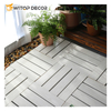 Hot Sale Wood Plastic Composite Outdoor Flooring WPC Decking Interlocking