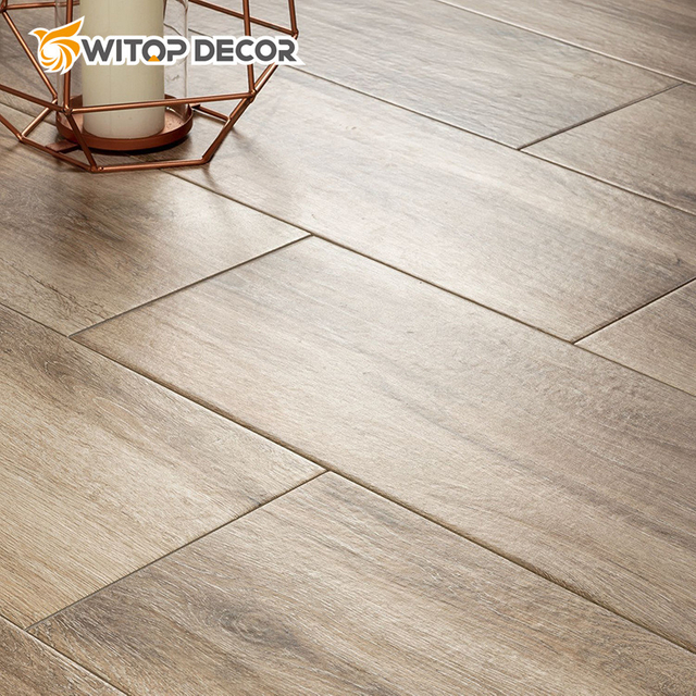 9*48 Inch Rigid Spc Floor 5mm Thick 0.5mm Wearlayer 100% Waterproof Hybrid Floor
