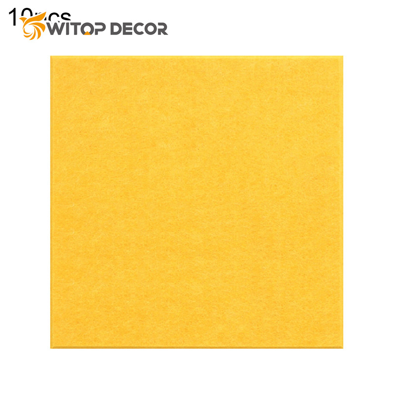 9mm Hexagon Polyester Sound Acoustic Wall Panels Soundproof with Selfadhesive