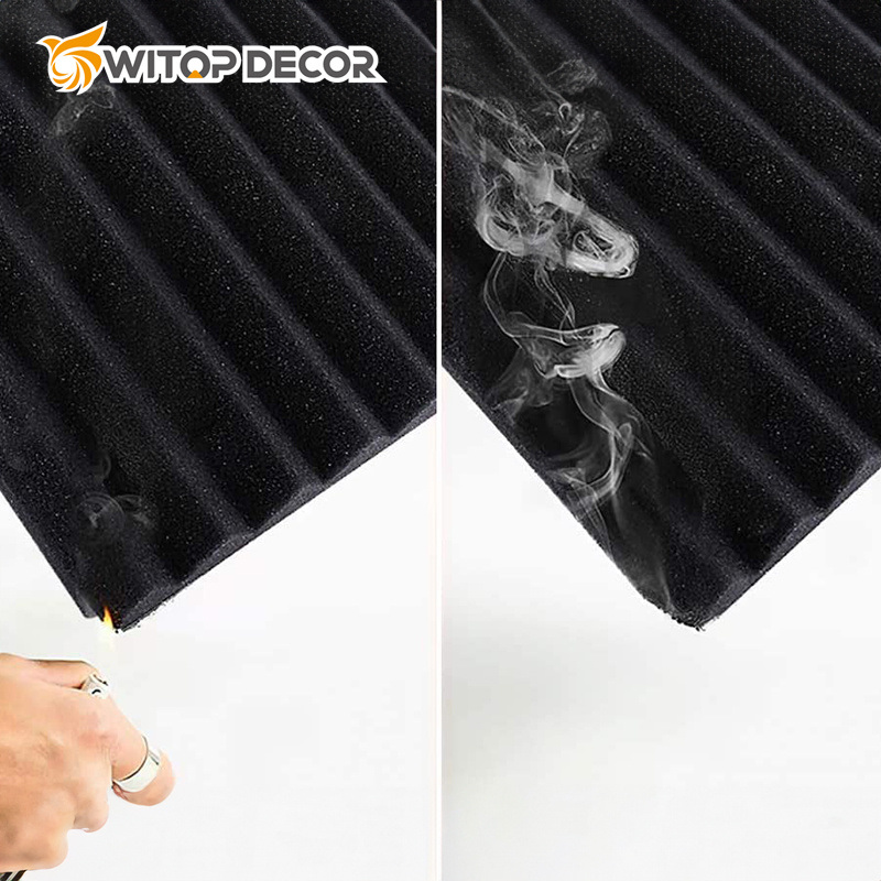 Factory Wholesale Custom Dust-Proof Decoration 100% Polyester Acoustic Panel
