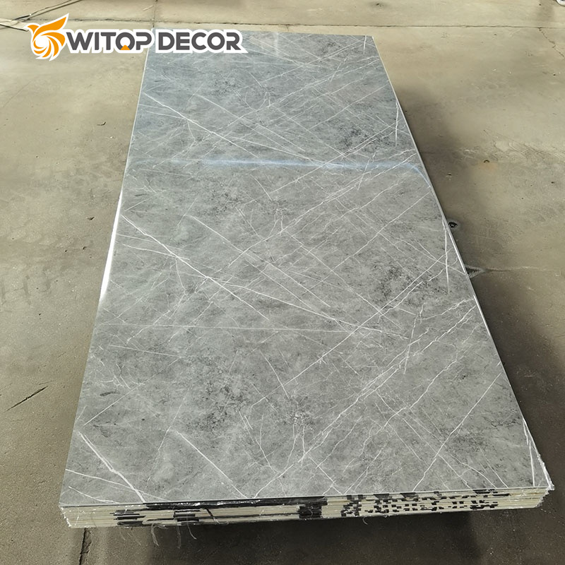 Hot Sales UV Wall Panel 1220X2440mm PVC Marble Sheet for Decoration
