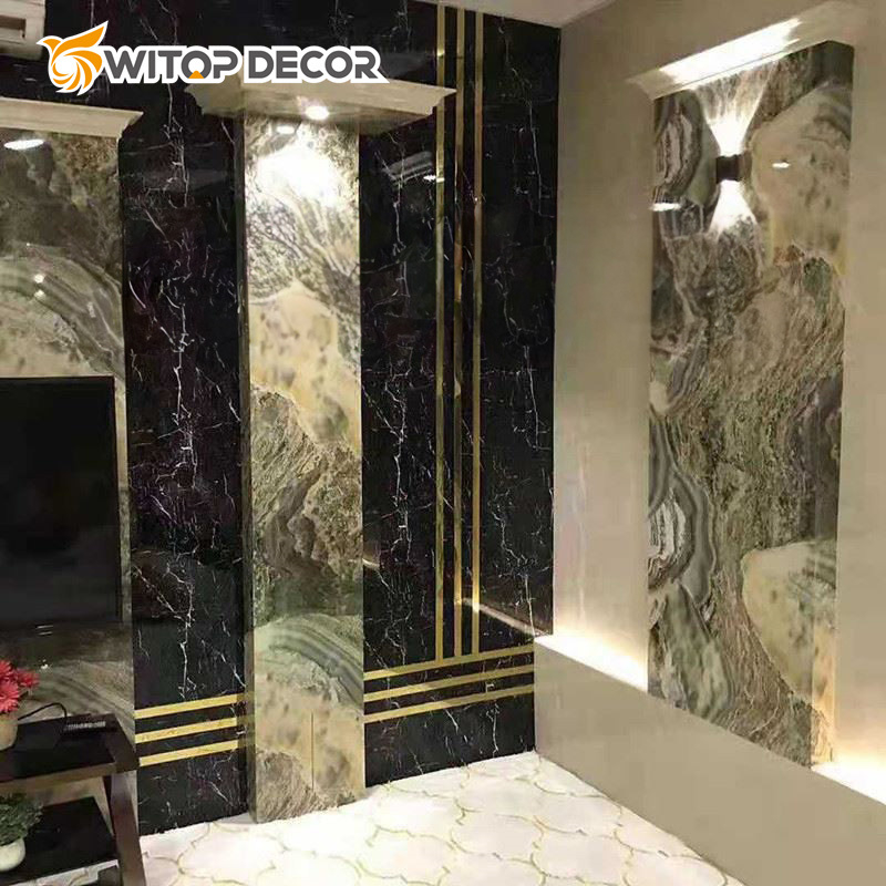 Hot Sales UV Wall Panel 1220X2440mm PVC Marble Sheet for Decoration