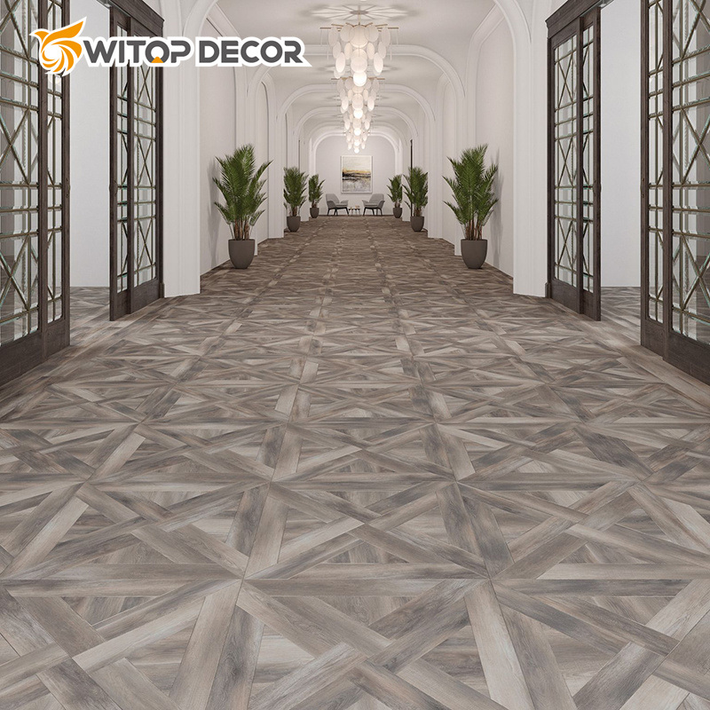 8mm Lowes Cheap Interlocking Lvt Flooring WPC