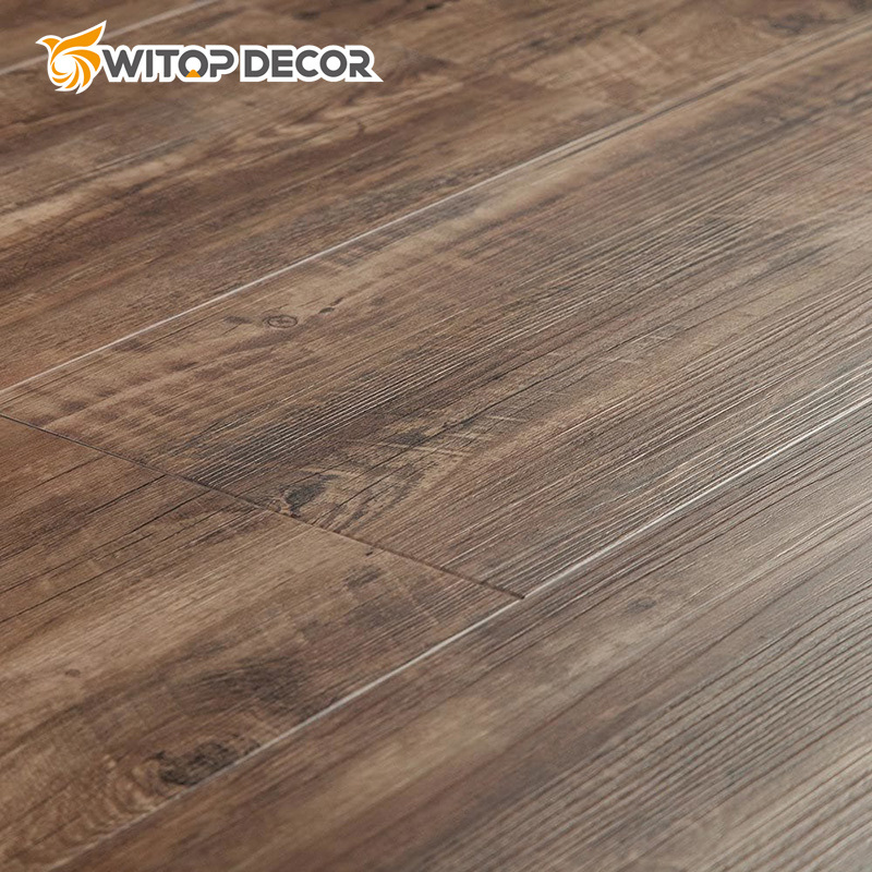 Anti-Scratch Adhesive 1.2mm DIY Vinyl PVC Spc Flooring