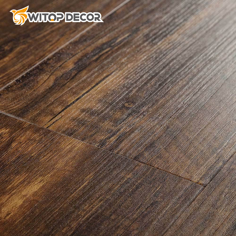 Easy-Install Waterproof Spc Vinyl Plastic Wood Plank Flooring