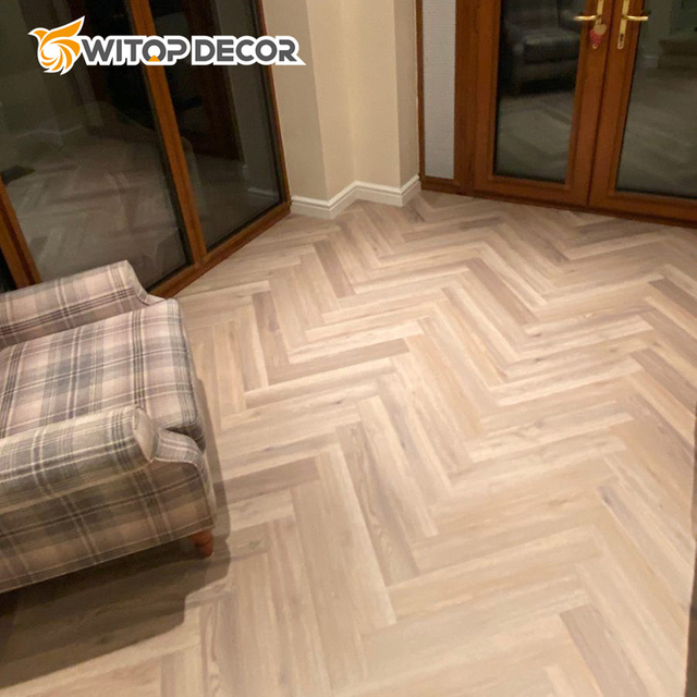 PVC Virgin Material Dry Back Lvt Flooring Glue Down Plank