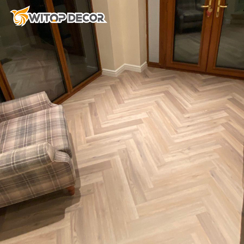 PVC Virgin Material Dry Back Lvt Flooring Glue Down Plank