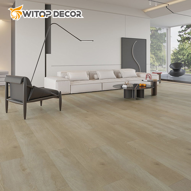 100% Waterproof Non-Slip Plastic PVC Rigid Lvt Spc Vinyl Flooring