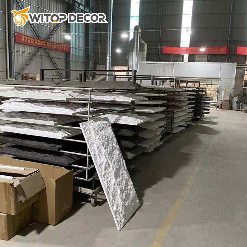 Hot Sales Faux Stone Wall Panel PU Rock Veneer Exterior Artificial PU Stone Wall Panel