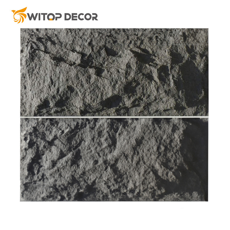 Outside and Inside Wall Materials PU Foam Stone Panels PU Stone Wall Panel