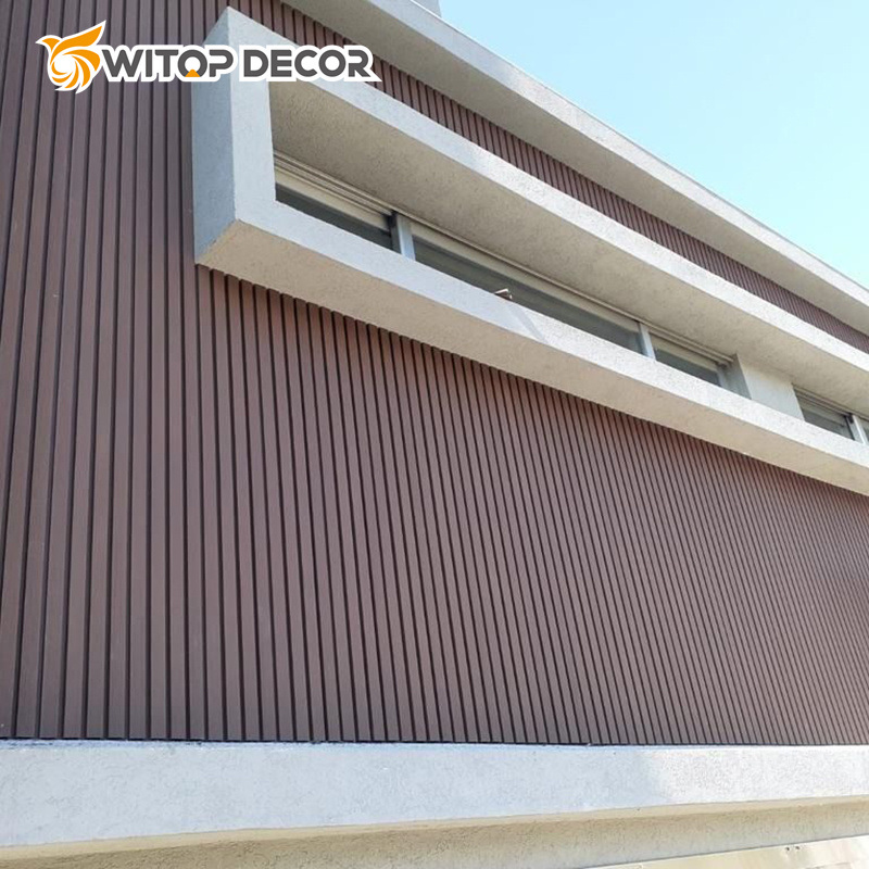 Outdoor Wood Plastic Composite WPC Wall Panel PVC Panel WPC Cladding 155*21 PE Cladding