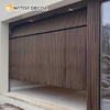 Witop Easy Install Walnut Color Eco Wood Laminate Decorative Wall Cladding
