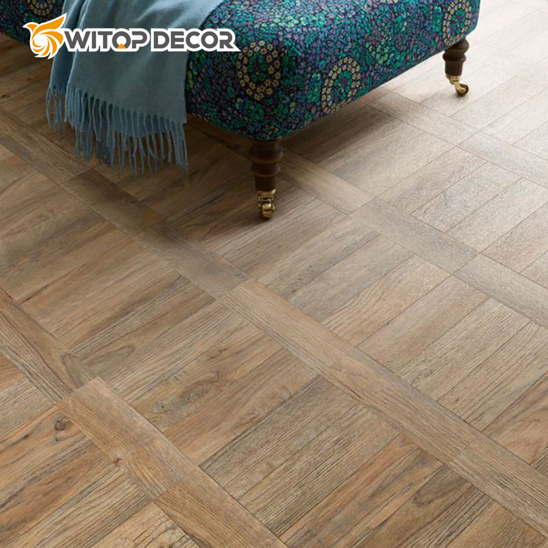 Luxury Vinyl Tile PVC Floor Tiles DIY Lvt Flooring Self Adhesive