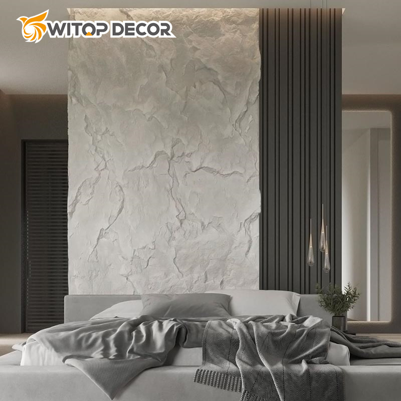 High Quality Artificial Wall PU Stone Panel Faux Wall Polyurethane Stone Lightweight Easy Install From China