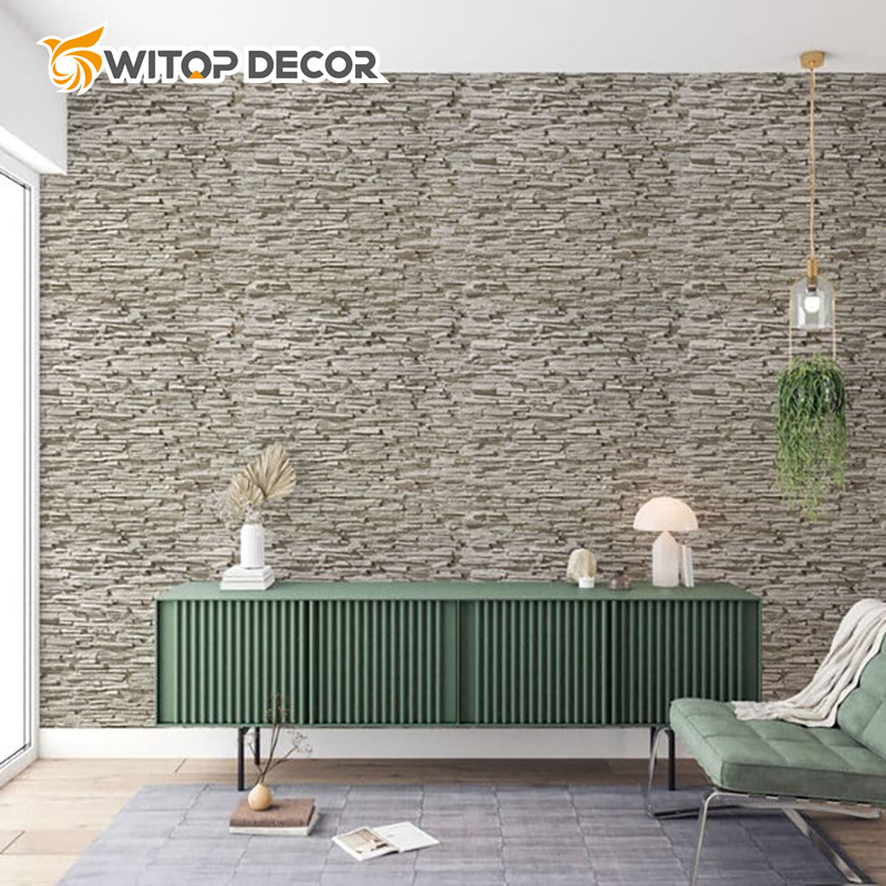 Outdoor Waterproof PU Culture Stone 3D Decoration Wall Panel PU Mushroom Stone for Decoration