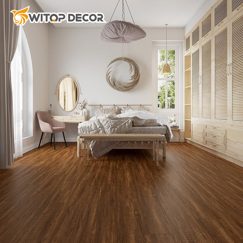 PVC Composite Click Vinyl Floor Spc Rigid Core Flooring for Interior Decoration