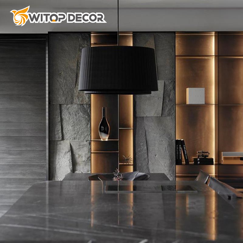 High Quality Culture Mushroom Stone External and Internal PU Stone Wall Panel Cladding