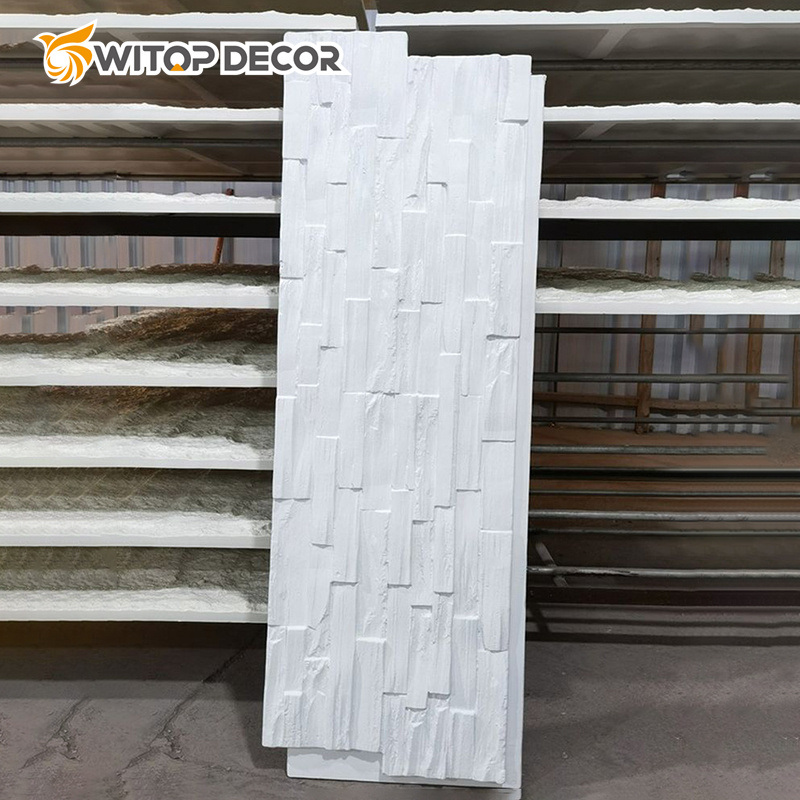 Polyurethane Beauty Cheap Decor Stone Coating Design Stone Wall Interior and Exterior PU Wall Panel