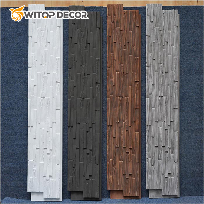 Best Quality Artificial Stone PU Faux Stone Panels for Wall Decor High of Simulation Stone