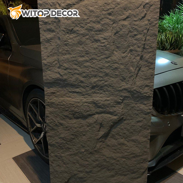 Outdoor Waterproof PU Culture Stone 3D Decoration PU Stone Wall Panel PU Stone Wall Panel