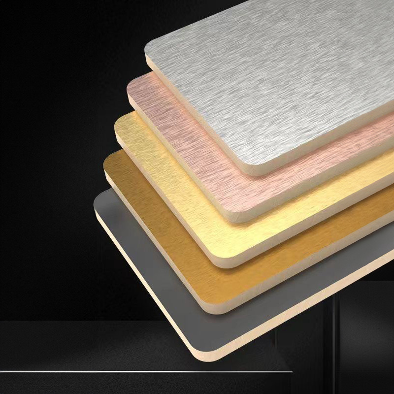 Laminated Veneer Paper Synchronous Melamine Paper EV Veneer Laminated Plywood