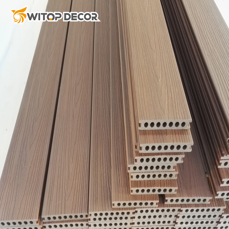 Weather Resistant New Technology WPC Planks Co-Extrusion Timber Composite Decking