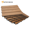 China Factory Supply Outdoor Flooring Wood Plastic Composite Board WPC Decking