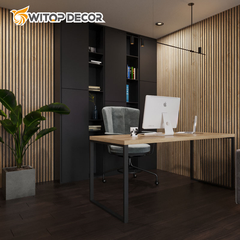 Groove Fireproof Sound Absorbing Board, Wooden Sound Absorbing Board
