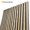 Wooden Slat Acoustic Felt Panel