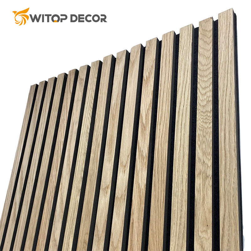 Wooden Slat Acoustic Felt Panel