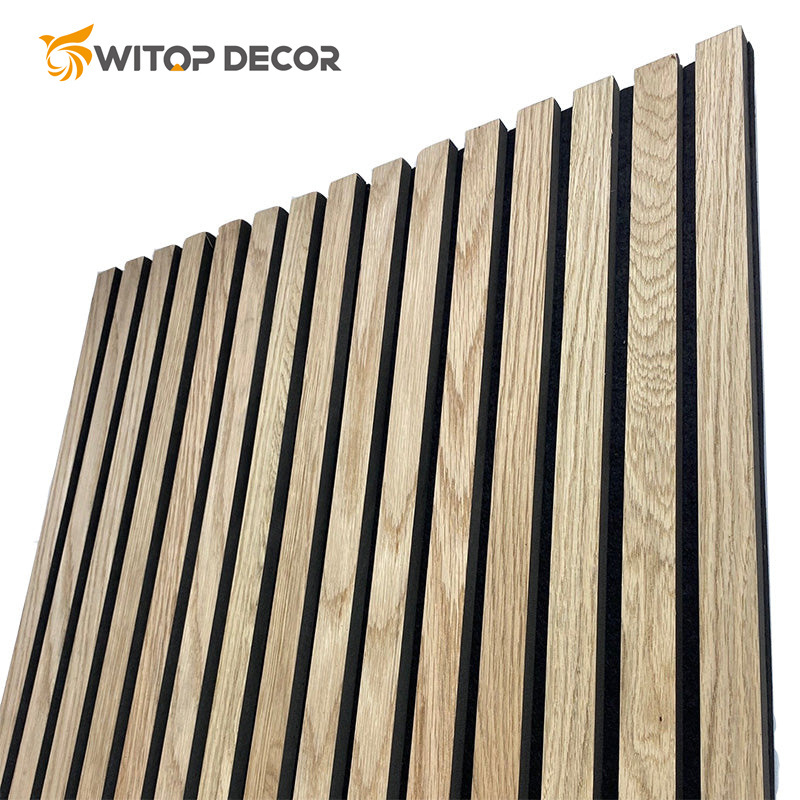 Wooden Slat Acoustic Felt Panel