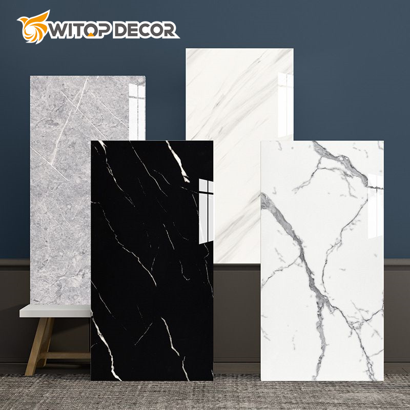 Chinese Manufacturer PVC High Glossy Marble Sheet UV Board Panel Used for Decoration
